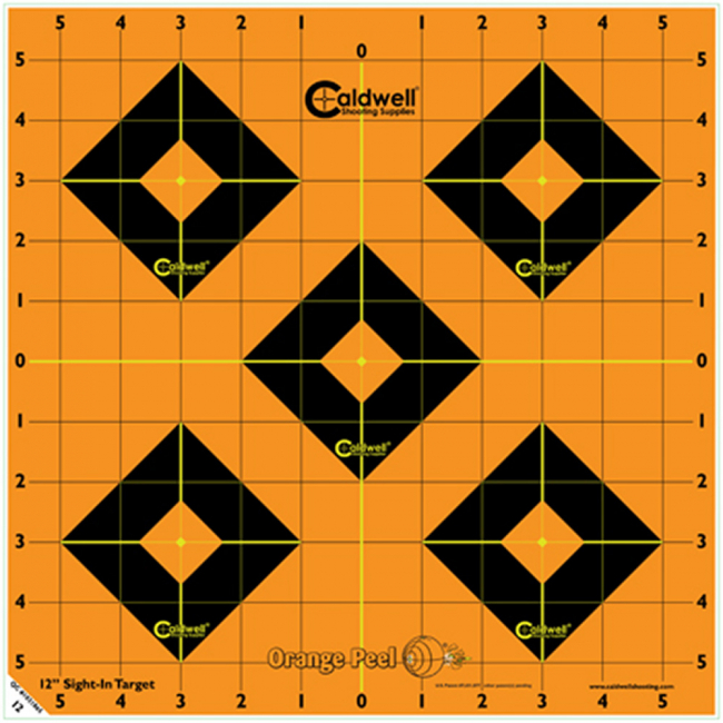 Caldwell måltavla Orange Peel 12″ Sight-In Target: 5 ark i gruppen Jakt / Skjutmål hos MILAR (244-561)