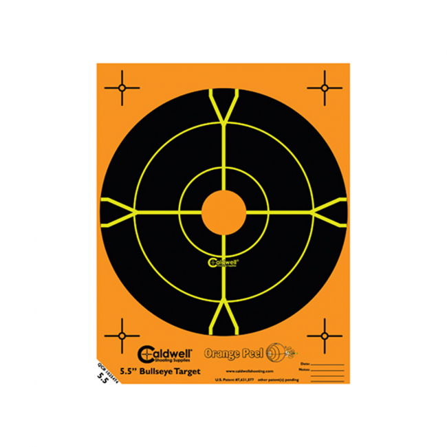 Caldwell måltavla Orange Peel 12″ bulls-eye: 10 ark i gruppen Jakt / Skjutmål hos MILAR (550-010)