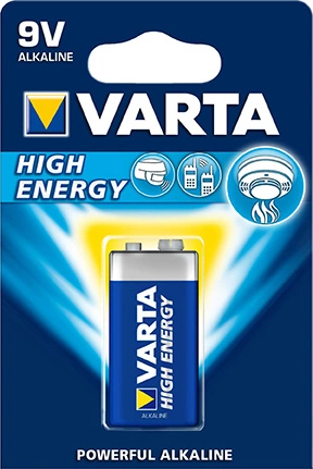 Batteri 6LR61 High Energy 9V i gruppen Fritid / Batterier hos MILAR (VAR6LR61)